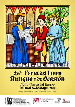 26ª Feria del Libro Antiguo y de Ocasión de Ávila